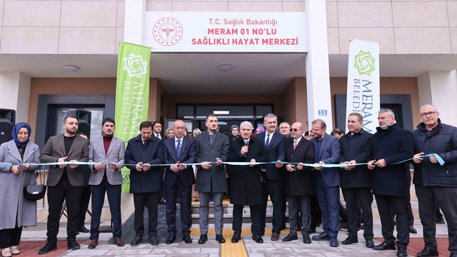 Meram'da Aymanas ASM ve Sağlıklı Hayat Merkezi açıldı