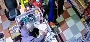Hırsız önce kameraya sonra polise yakalandı