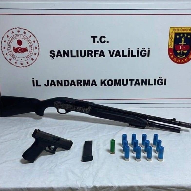 Şanlıurfa'da ruhsatsız silah denetimleri: 4 gözaltı