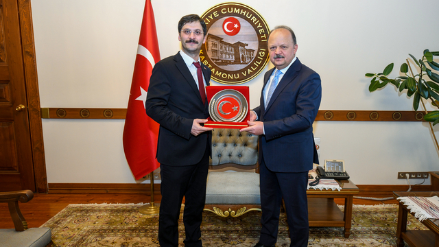 Halk Sağlığı Genel Müdürü Demirkol'dan Kastamonu Valisi Dallı'ya ziyaret