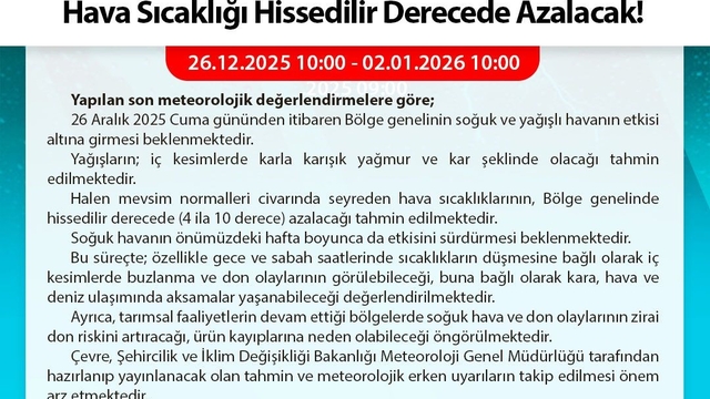Batı Karadeniz'de fırtına uyarısı: Soğuk ve kar kapıda