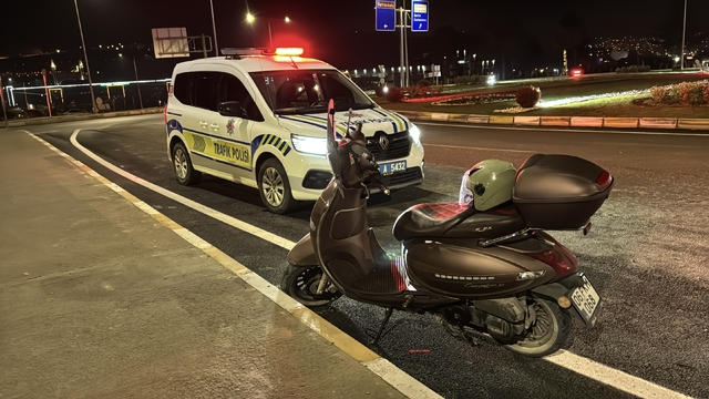 Karabük'te devrilen motosikletin sürücüsü ağır yaralandı