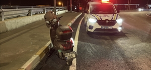 Motosiklet kazasında astsubay ağır yaralandı