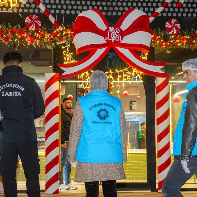 Yılbaşı öncesi kent genelinde gece denetimleri artırıldı