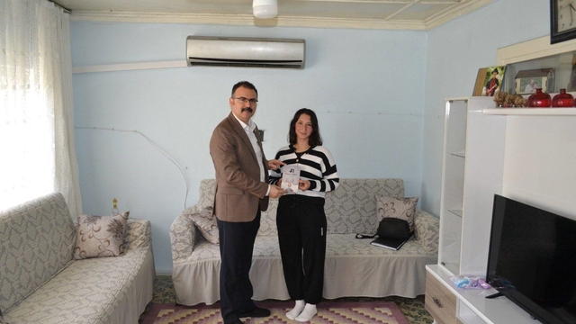 Kaymakam Ateş, öğrencilerin misafiri oldu