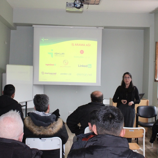 Yükümlüler özgeçmiş hazırlamayı ve mülakat tekniklerini öğrendi