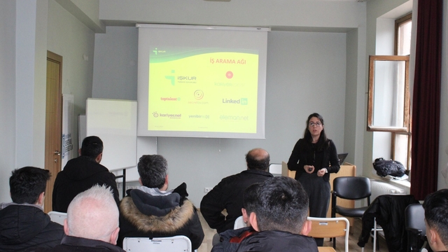 Yükümlüler özgeçmiş hazırlamayı ve mülakat tekniklerini öğrendi
