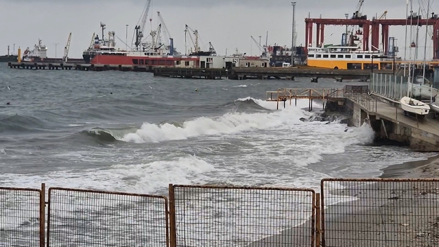 Tekirdağ'da şiddetli poyraz