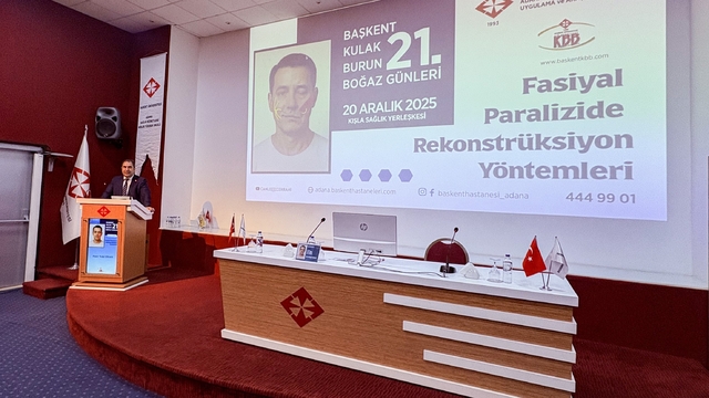 Yüz felcine yönelik güncel cerrahi yaklaşımlar Adana'da değerlendirildi
