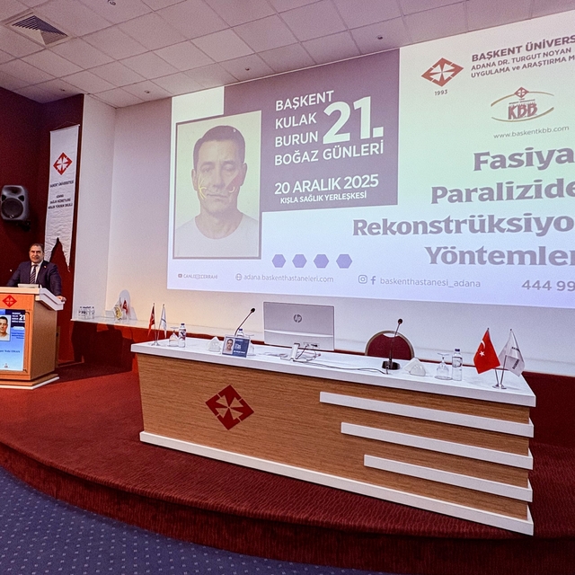 Yüz felcine yönelik güncel cerrahi yaklaşımlar Adana'da değerlendirildi