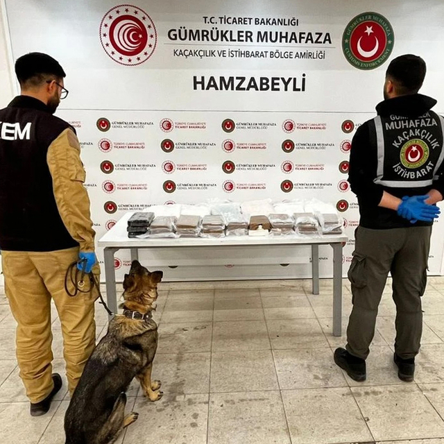 Gümrüklerde rekor; 33 ton 198 kilo uyuşturucu ele geçirildi