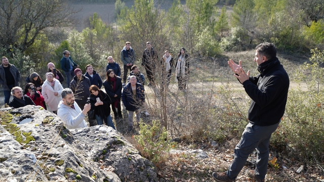 KBÜ'den kaya mezarları ve arkeolojik alanlara saha gezisi