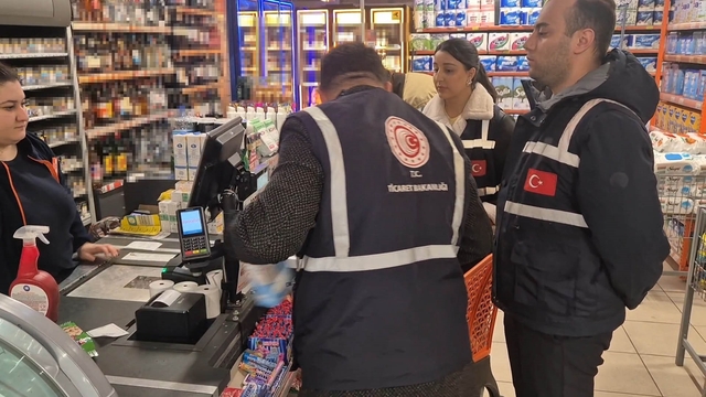 Tekirdağ'da marketlere denetim