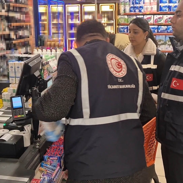 Tekirdağ'da marketlere denetim