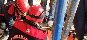 İnşaattan düşen işçi yaralandı