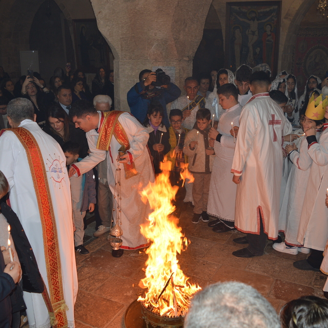 Mardin'de Süryaniler, Doğuş Bayramı'nı kutladı