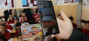 Amasya'da öğrenciler artırılmış gerçeklik teknolojisiyle tanıştı