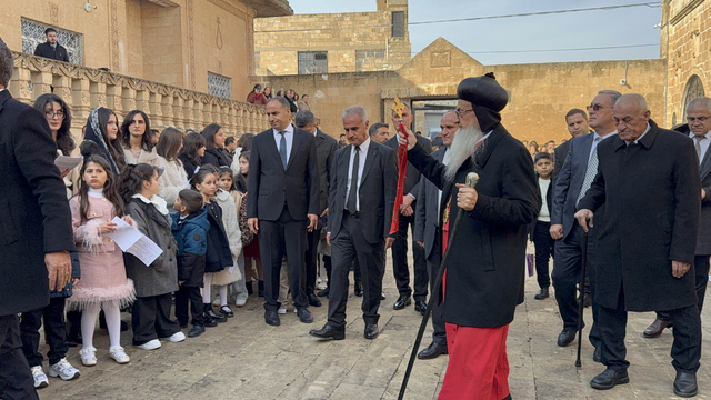 Mardin'de Süryaniler, Doğuş Bayramı'nı kutladı (2)