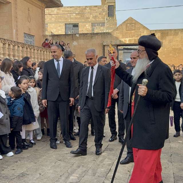 Mardin'de Süryaniler, Doğuş Bayramı'nı kutladı (2)