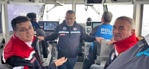 Tekirdağ'da balıkçılara yönelik denetim ve bilgilendirme çalışması