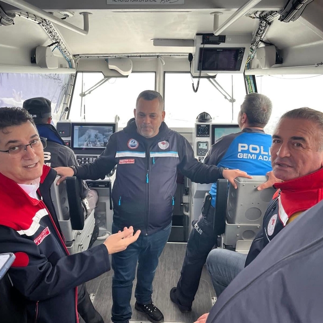 Tekirdağ'da balıkçılara yönelik denetim ve bilgilendirme çalışması