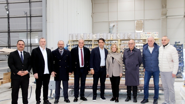 KUTSO Yönetim Kurulu'ndan Kütahya OSB yatırımcısına ziyaret