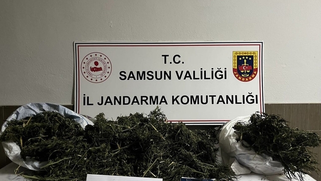 Cezaevinde bulunan şahsın evinde 3,5 kilo esrar ele geçti