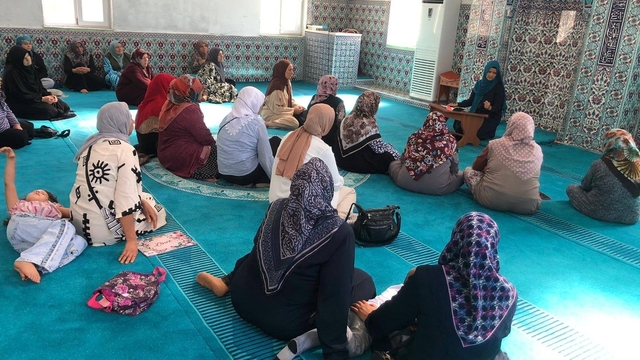 Köyceğiz'de kadınlara yönelik Regaib Kandili programı düzenlendi