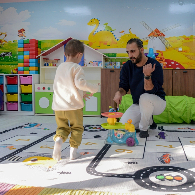 Diyarbakır'da özel çocuklar için oyun terapisi hizmeti