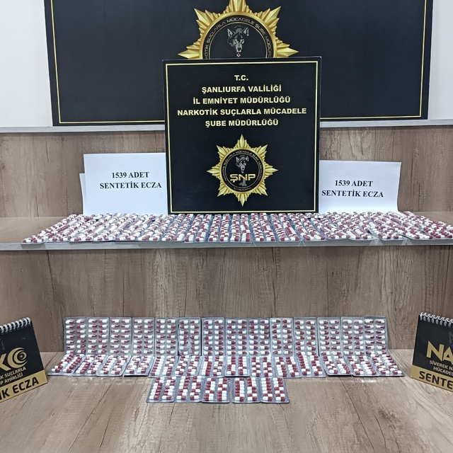 Şanlıurfa'da uyuşturucu operasyonu: 2 gözaltı