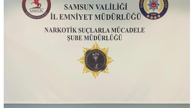 Samsun'da narkotik operasyonu: 5 gözaltı