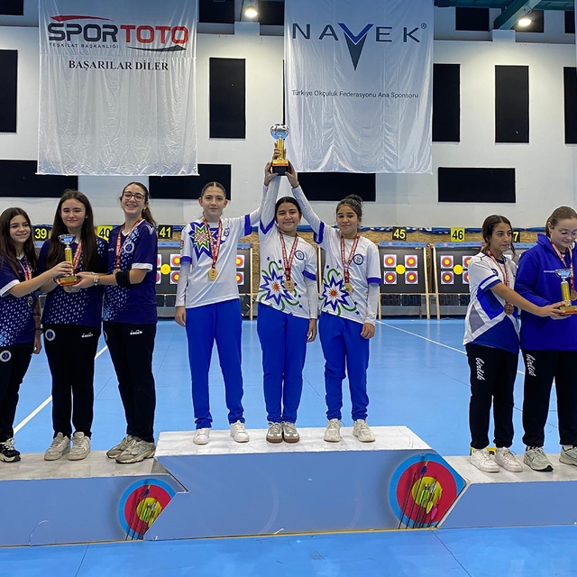 Muğla'nın 'Altın Kızlar'ı Türkiye şampiyonu