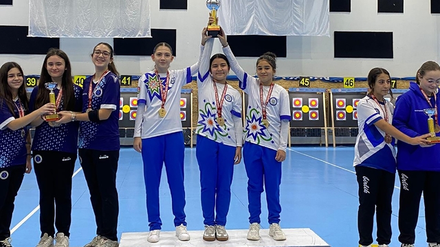 Muğla'nın 'Altın Kızlar'ı Türkiye şampiyonu