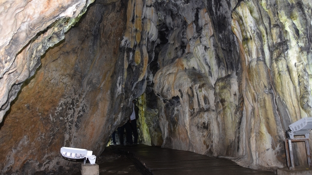 Sinop Ayancık İnaltı Mağarası'nda ziyaretlere kış molası