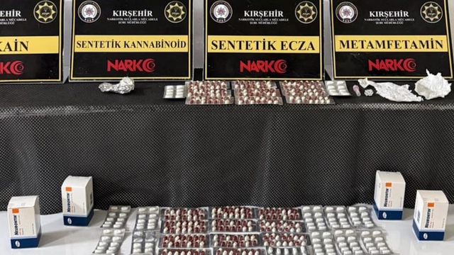 Kırşehir'de uyuşturucu operasyonunda yakalanan 3 şüpheliden biri tutuklandı