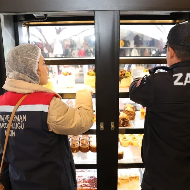 İncirliova zabıtasından 'yeni yıl' denetimi