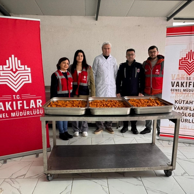 Kütahya T Tipi Ceza İnfaz Kurumu'nda Regaib Kandili ikramı