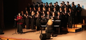 KBÜ'de Türkiye ve Azerbaycan ezgileri aynı sahnede