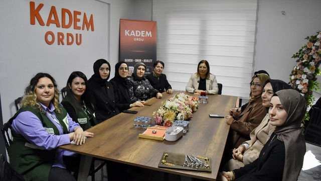 KADEM Başkanı Sarı Ordu'da il temsilciliğinin açılışına katıldı