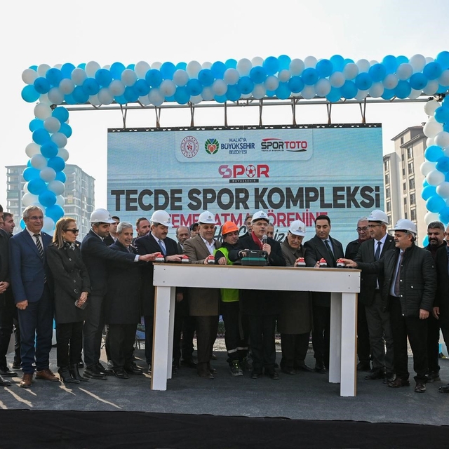 Tecde Spor Kompleksi'nin temeli atıldı