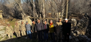 Kaymakam Arıkan, Harmankaya köyünde incelemede bulundu