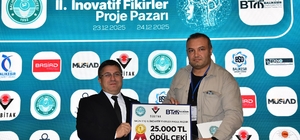 İnovatif Fikirler Proje Pazarı'nda ödüller sahiplerini buldu
BAÜN'de Ar-Ge...