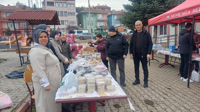 Bolu'da SMA hastası Rüzgar bebek için kermes düzenlendi