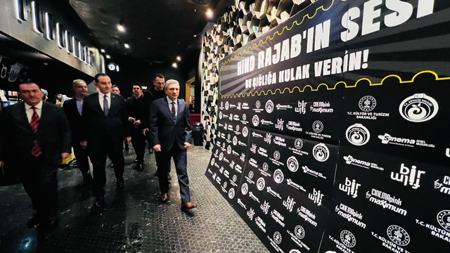 Antalya'da "Hind Rajab'ın Sesi" filminin özel gösterimi yapıldı