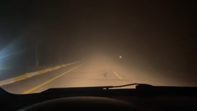 Sivas'ta yoğun sis hava ulaşımını olumsuz etkiledi