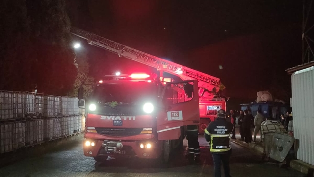 Bilecik'te fabrikada çıkan yangında 3 işçi hastanelik oldu