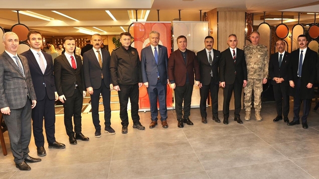 Erzincan İdare Mahkemesi Başkanı Dolgun'a veda programı