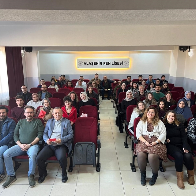 PDR Akademi "Uzman Buluşmaları" seminerinin 5'incisi Alaşehir'de yapıldı