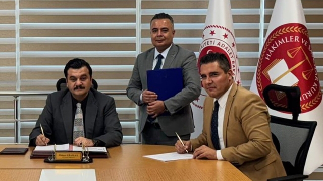 Erdemli'de yargı mensuplarının lojman sorunu çözülüyor: 30 daire için imzalar atıldı