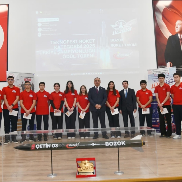 TEKNOFEST'te büyük gurur: Tekirdağlı öğrenciler Türkiye birincisi oldu